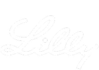 Logotipo blanco de Lilly